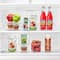 Sorbus Clear Stackable Kitchen & Fridge Storage Organizer Set
